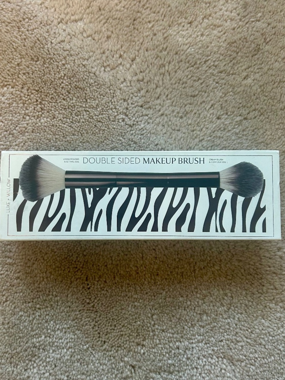 NEW Luxe + Willow Dual Sided Makeup Brush
